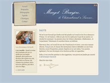 Tablet Screenshot of margot-bruyere.fr